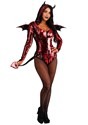 Women's Sequined Devil Costume