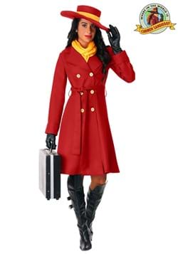 Women's Plus Carmen Sandiego Costume