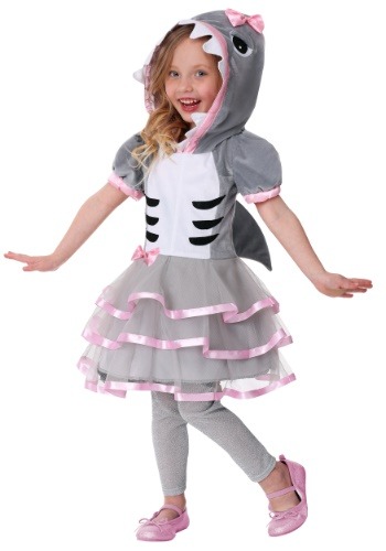 Click Here to buy Toddler Girls Shark Sweetie Costume from HalloweenCostumes, CDN Funds & Shipping