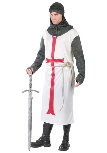 Click Here to buy Mens Templar Knight Costume from HalloweenCostumes, CDN Funds & Shipping