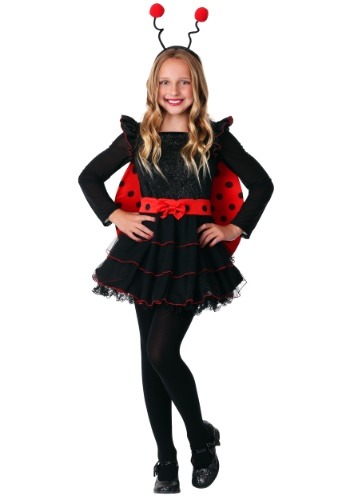 Click Here to buy Sweet Ladybug Girls Costume from HalloweenCostumes, CDN Funds & Shipping