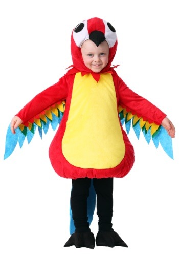Click Here to buy Squawking Parrot Costume for a Toddler from HalloweenCostumes, CDN Funds & Shipping