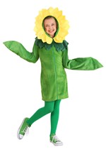 Girl's Flower Hoodie Dress Alt 5