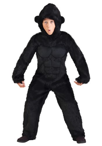 Click Here to buy Exclusive Gorilla Kids Costume from HalloweenCostumes, CDN Funds & Shipping