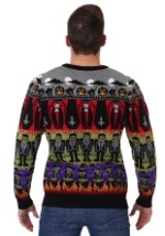 Adult Classic Horror Monsters Fair Isle Halloween Sweater