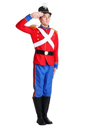 Click Here to buy Toy Soldier Mens Costume from HalloweenCostumes, CDN Funds & Shipping
