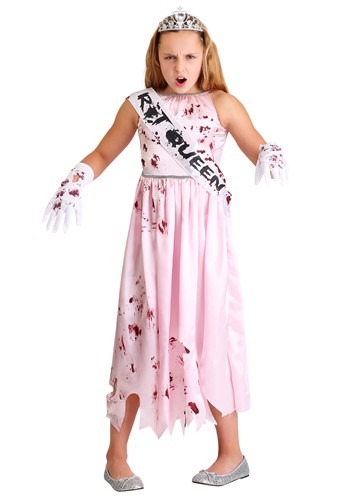 Click Here to buy Zombie Queen Girls Costume from HalloweenCostumes, CDN Funds & Shipping