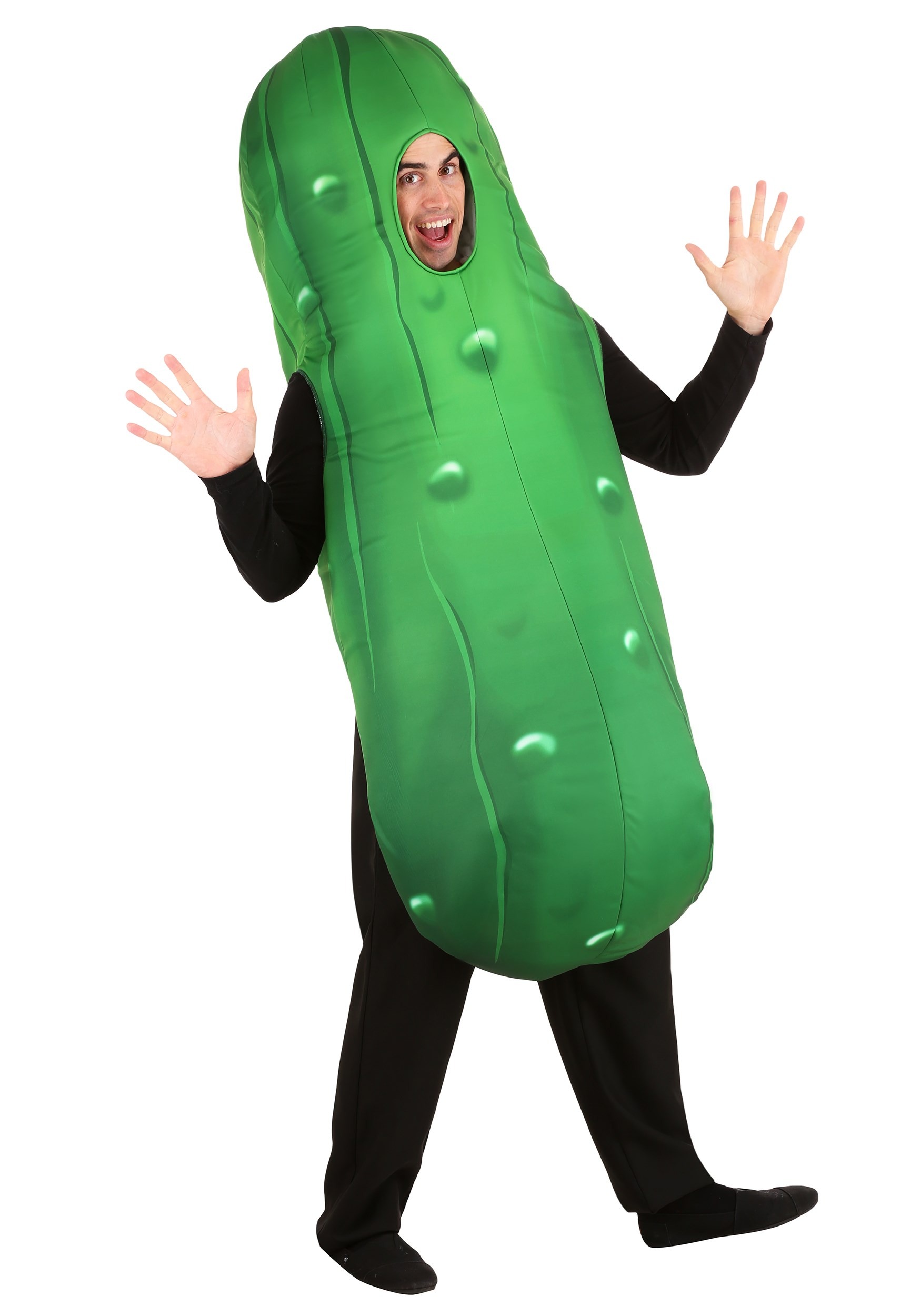 Pickle Adult Costume , Adult Food Halloween Costumes