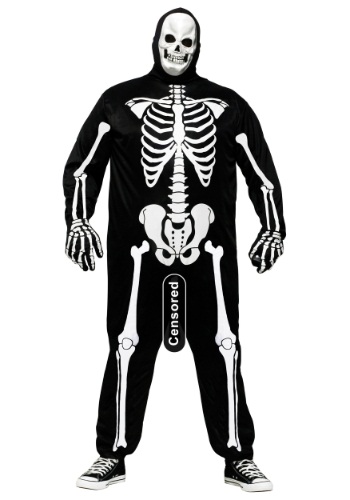 Click Here to buy Plus Size Skele-Boner Costume from HalloweenCostumes, CDN Funds & Shipping