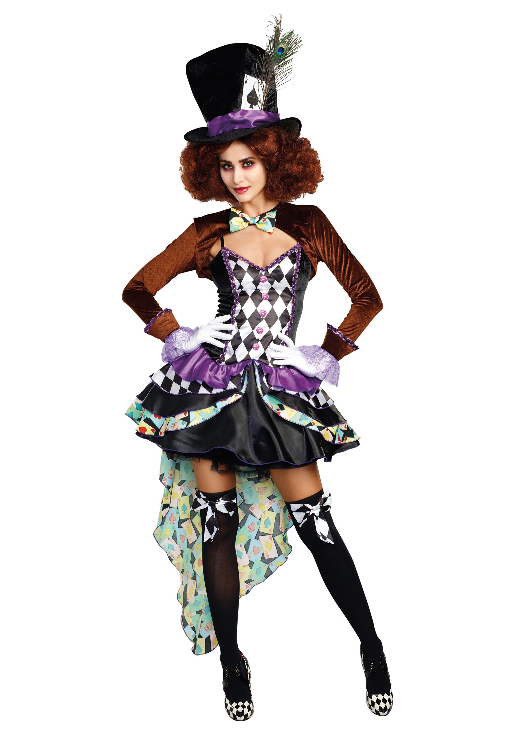 Raving Mad Hatter Costume For Women , Tea Party Costume