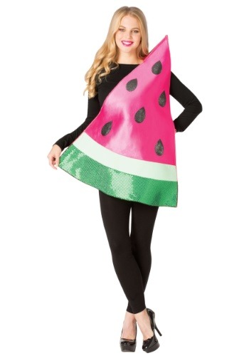 Click Here to buy Watermelon Slice Costume for Adults from HalloweenCostumes, CDN Funds & Shipping