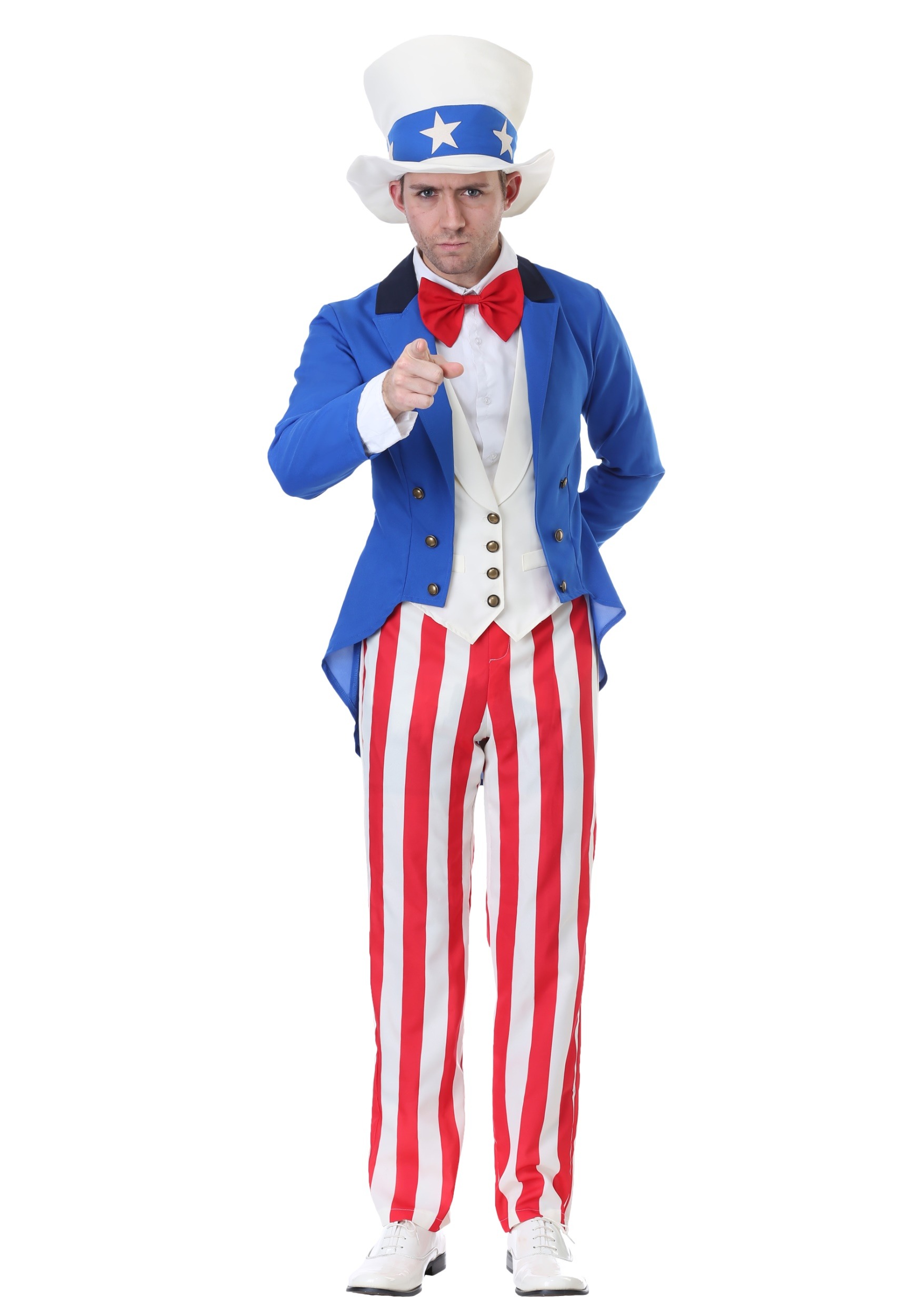 Classic Plus Size American Uncle Sam Costume , 4th Of July Costumes
