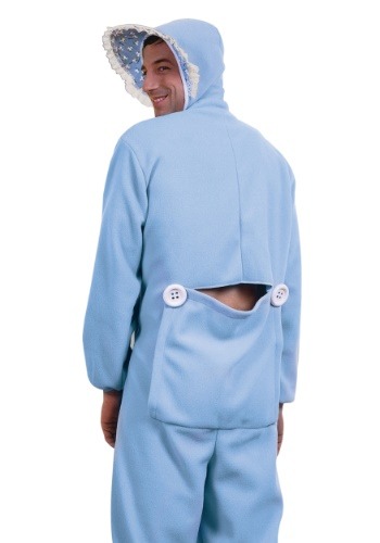Click Here to buy Blue Adult Baby Pajamas Costume for Adults from HalloweenCostumes, CDN Funds & Shipping