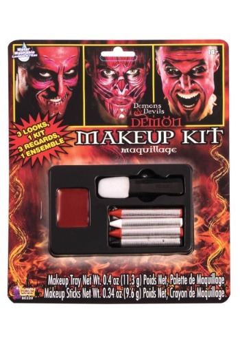 Click Here to buy Deluxe Demon Makeup Kit from HalloweenCostumes, CDN Funds & Shipping