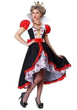Plus Size Flirty Queen of Hearts Costume