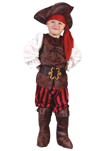 Caribbean Pirate Toddler Costume