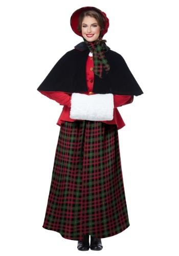 Click Here to buy Womens Holiday Caroler Costume from HalloweenCostumes, CDN Funds & Shipping