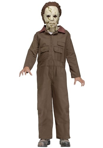 Click Here to buy Rob Zombie Halloween Michael Myers Kids Costume from HalloweenCostumes, CDN Funds & Shipping