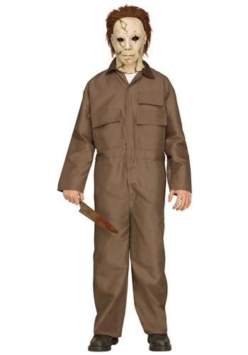 Click Here to buy Rob Zombie Halloween Michael Myers Costume for Teens from HalloweenCostumes, CDN Funds & Shipping