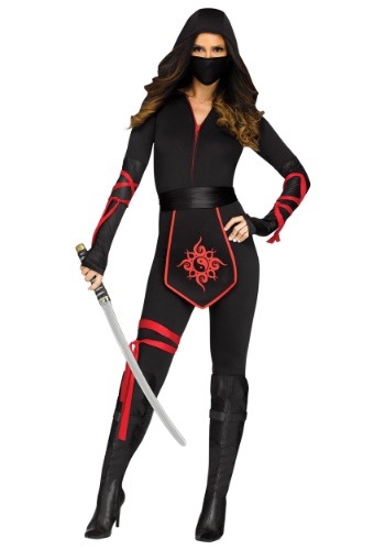 Click Here to buy Sexy Ninja Warrior Womens Costume from HalloweenCostumes, CDN Funds & Shipping
