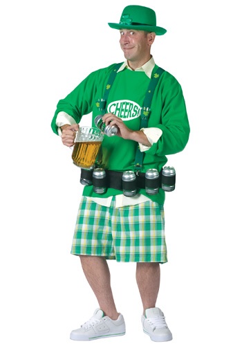 Click Here to buy Cheers and Beers Costume - St. Patricks Day Beer Costumes from HalloweenCostumes, CDN Funds & Shipping
