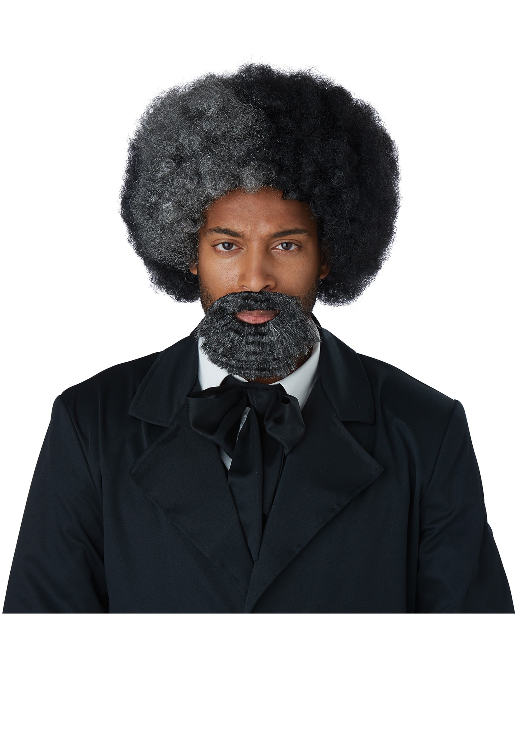Frederick Douglass Adult Wig And Goatee