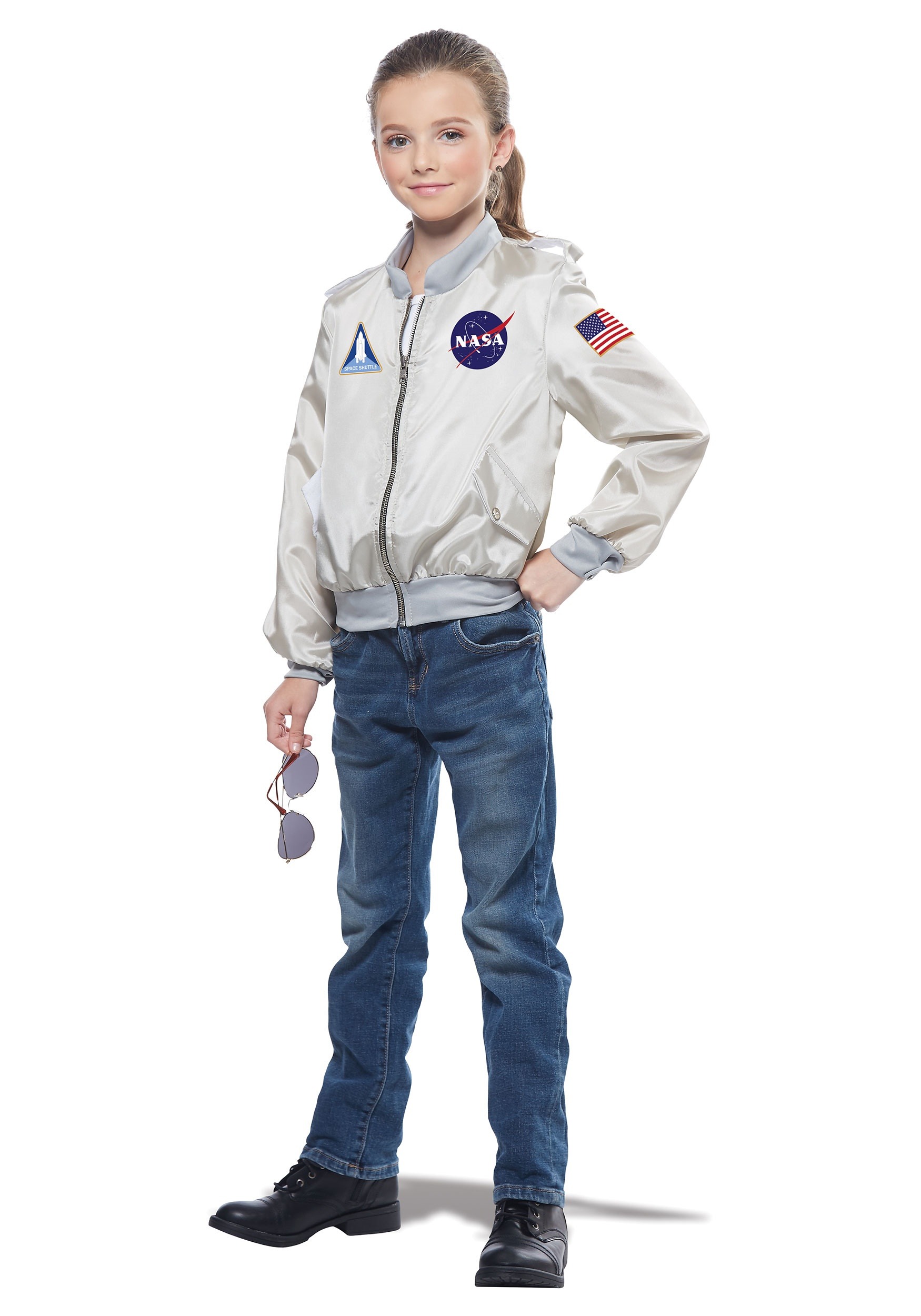 NASA Flight Jacket Costume For Children