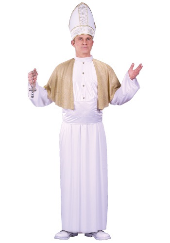 Click Here to buy Pope Costume from HalloweenCostumes, CDN Funds & Shipping
