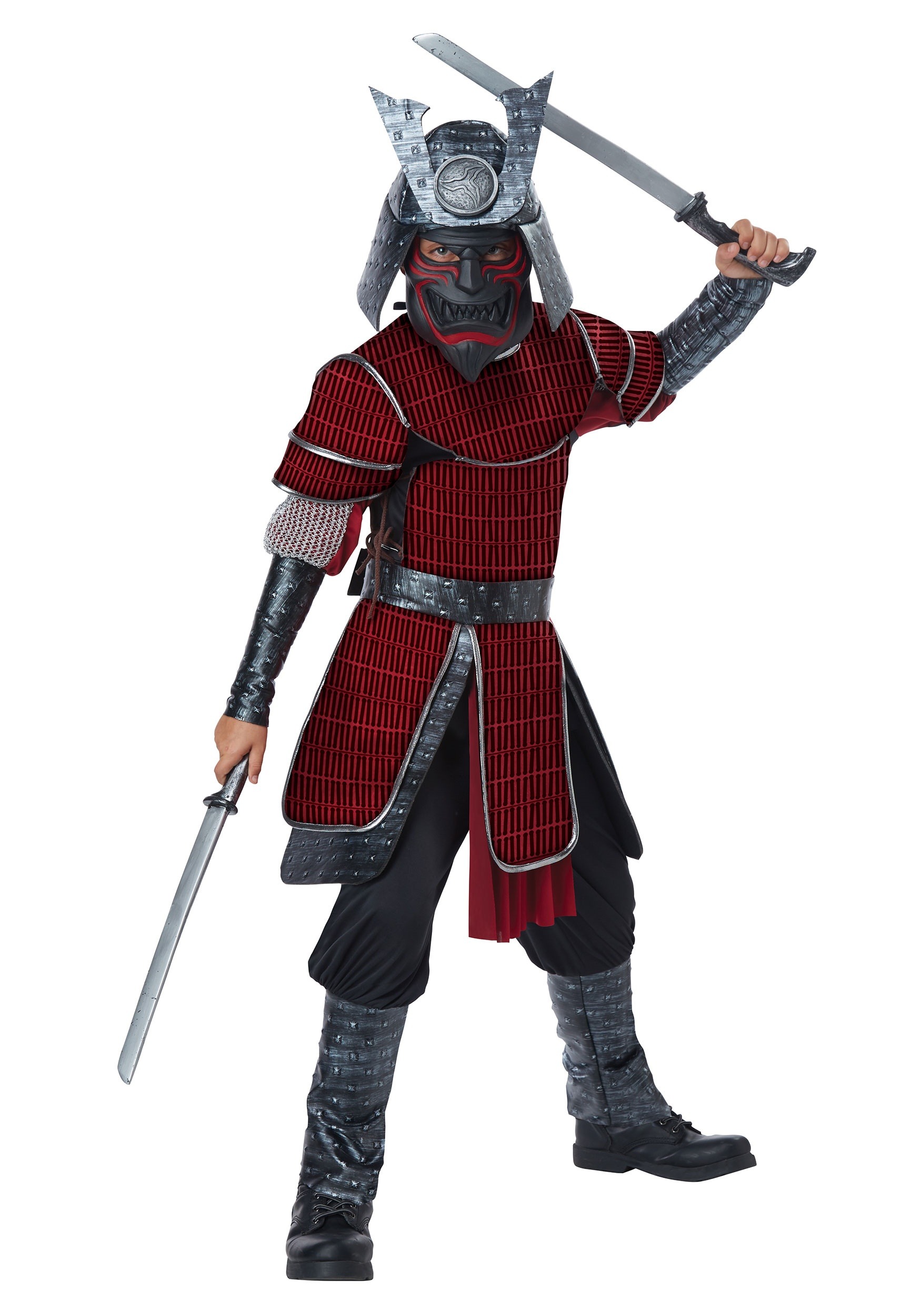 Deluxe Samurai Costume For A Kid