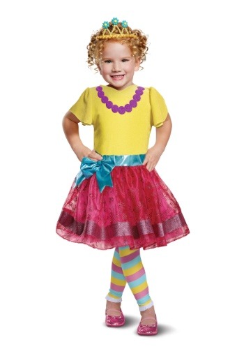 Click Here to buy Deluxe Fancy Nancy Girls Costume from HalloweenCostumes, CDN Funds & Shipping