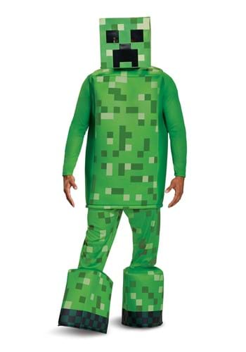 Click Here to buy Minecraft Prestige Creeper Costume from HalloweenCostumes, CDN Funds & Shipping