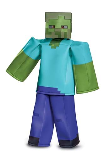 Click Here to buy Minecraft Prestige Zombie Costume from HalloweenCostumes, CDN Funds & Shipping