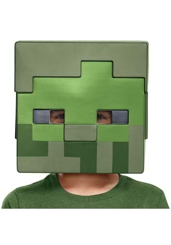 Click Here to buy Minecraft Zombie Kids Costume Mask | Minecraft Accessories from HalloweenCostumes, CDN Funds & Shipping