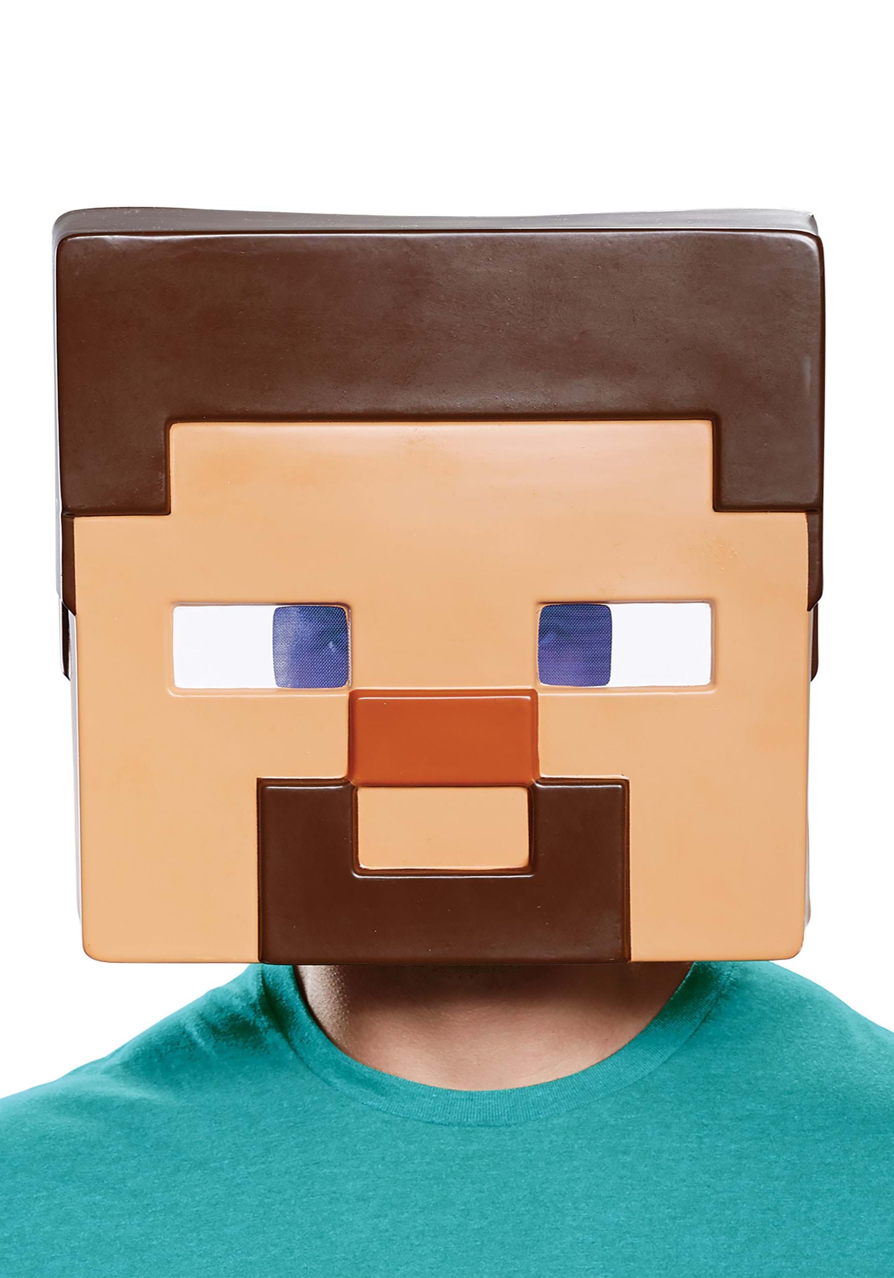 Adult Minecraft Steve Mask