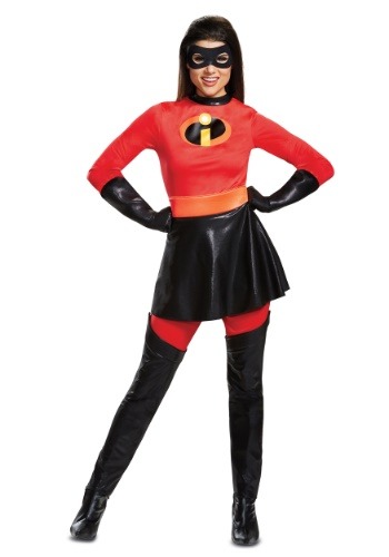 Click Here to buy Disney Incredibles 2 Deluxe Mrs. Incredible Womens Costume from HalloweenCostumes, CDN Funds & Shipping