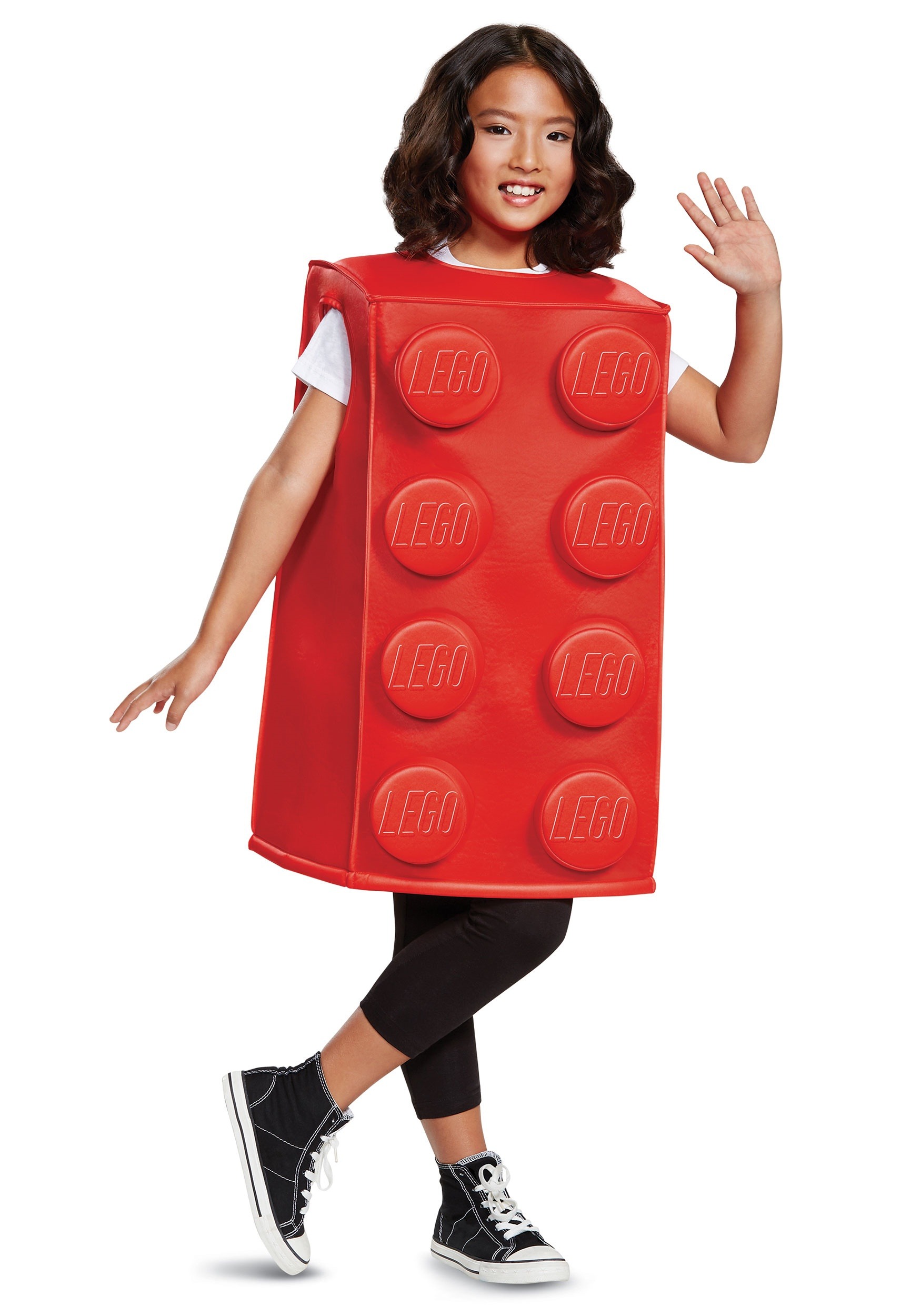 Lego Child Red Brick Costume