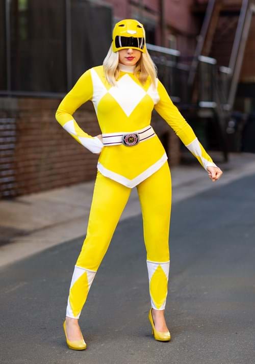 Power Rangers Women's Yellow Ranger Costume Update