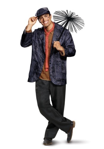 Click Here to buy Adult Mary Poppins Deluxe Bert Costume from HalloweenCostumes, CDN Funds & Shipping