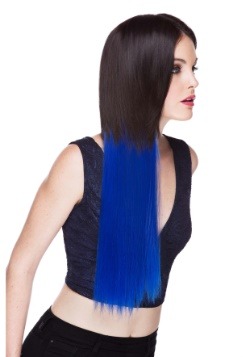 Regal Blue 22" Heat Stylable Clip In Hair Extension