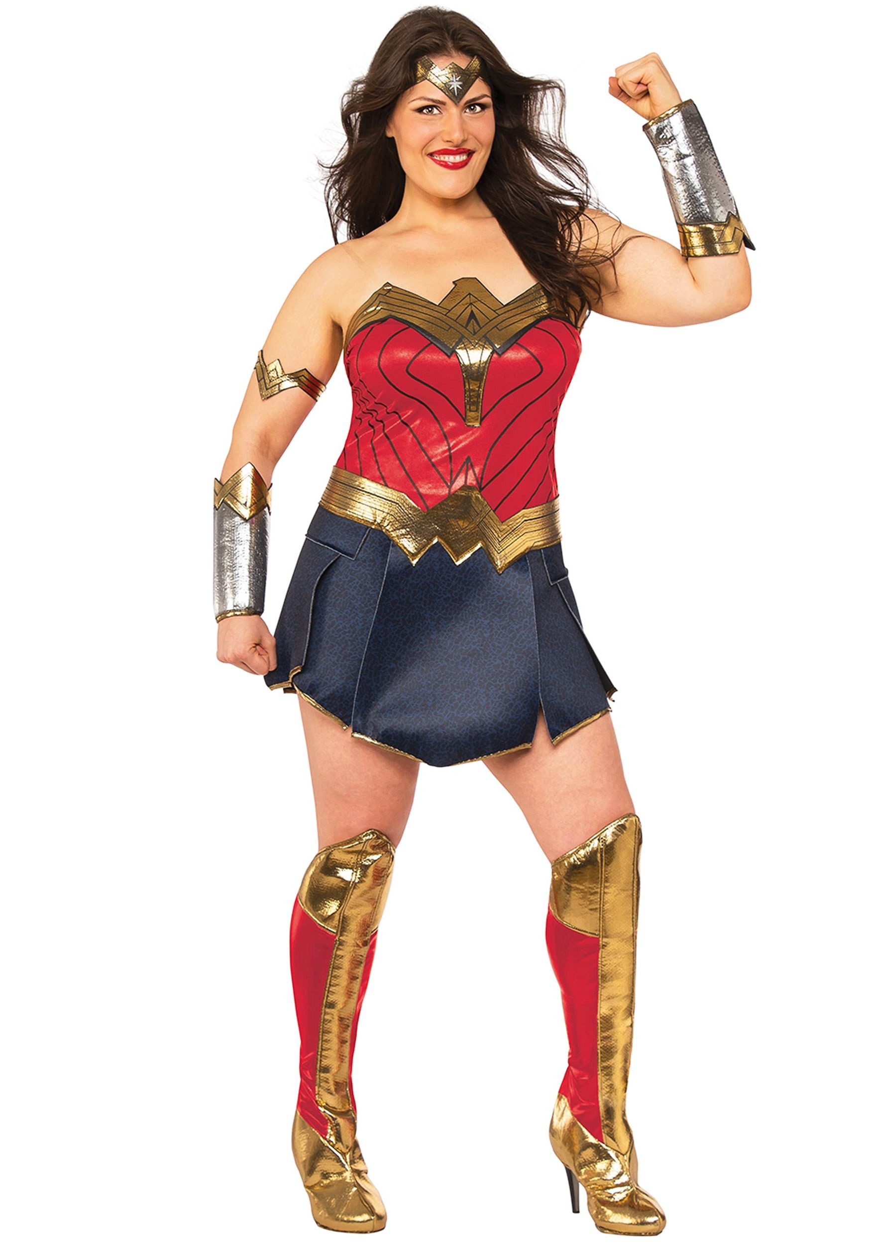 Plus Size Halloween Costumes Wonder Woman - Women's Wonder Woman Plus Size Costume