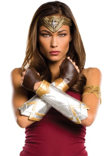 Click Here to buy Adult Wonder Woman Accessory Kit from HalloweenCostumes, CDN Funds & Shipping