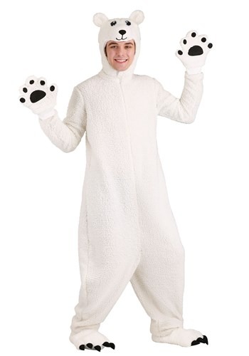 Arctic Polar Bear Costume for Adults | Bear Adult Costumes