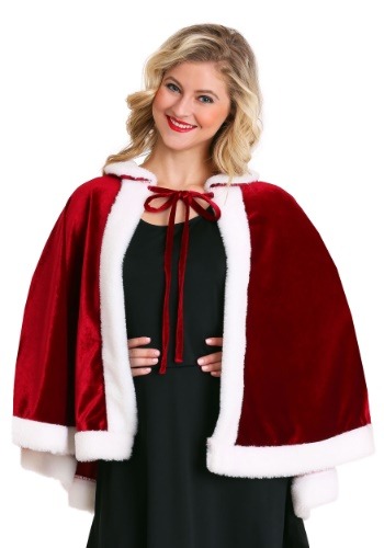 Click Here to buy Mrs. Claus Christmas Cloak from HalloweenCostumes, CDN Funds & Shipping