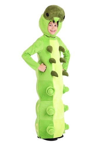 Green Caterpillar Child  Costume