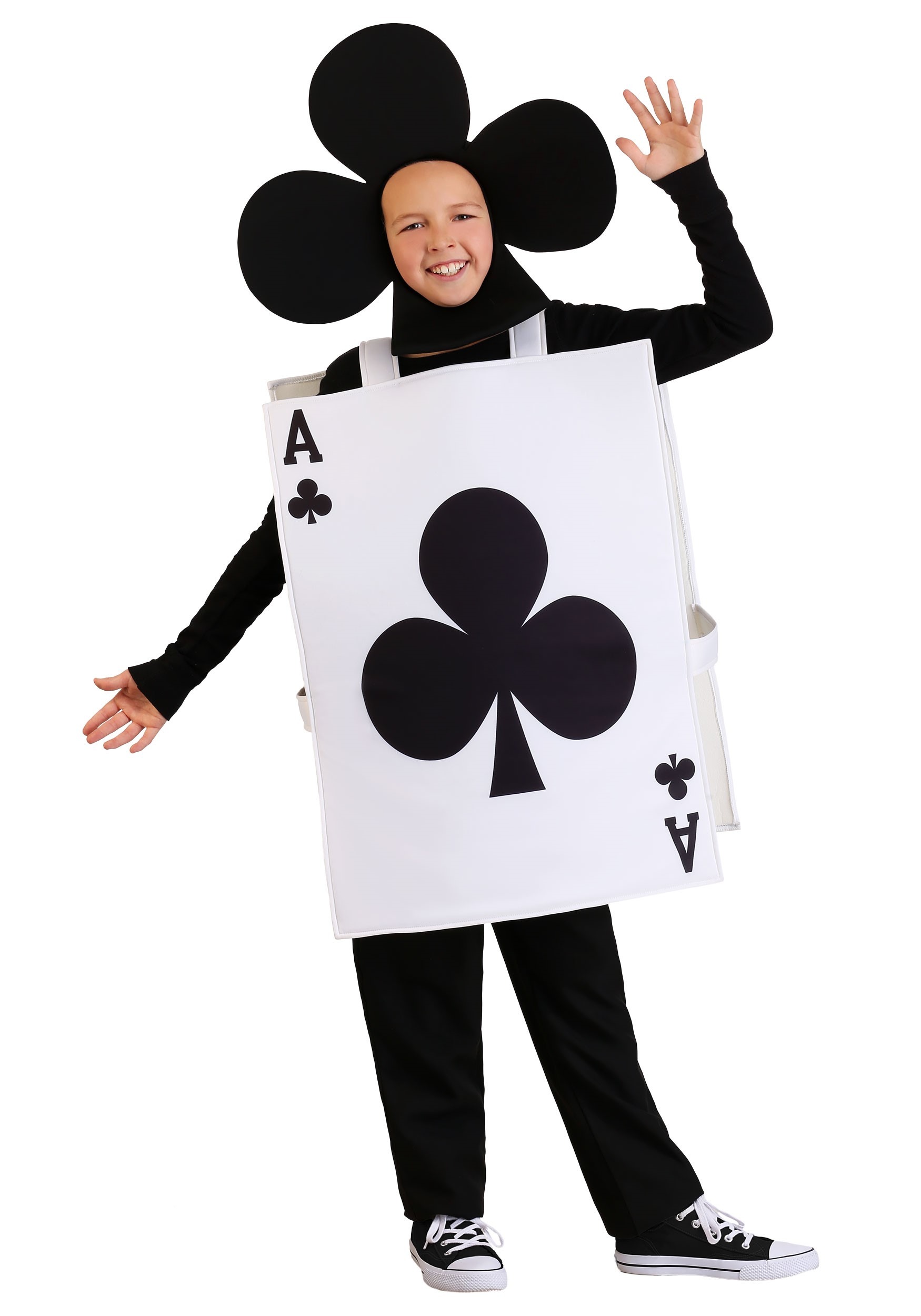 Kids Ace Of Clubs Costume