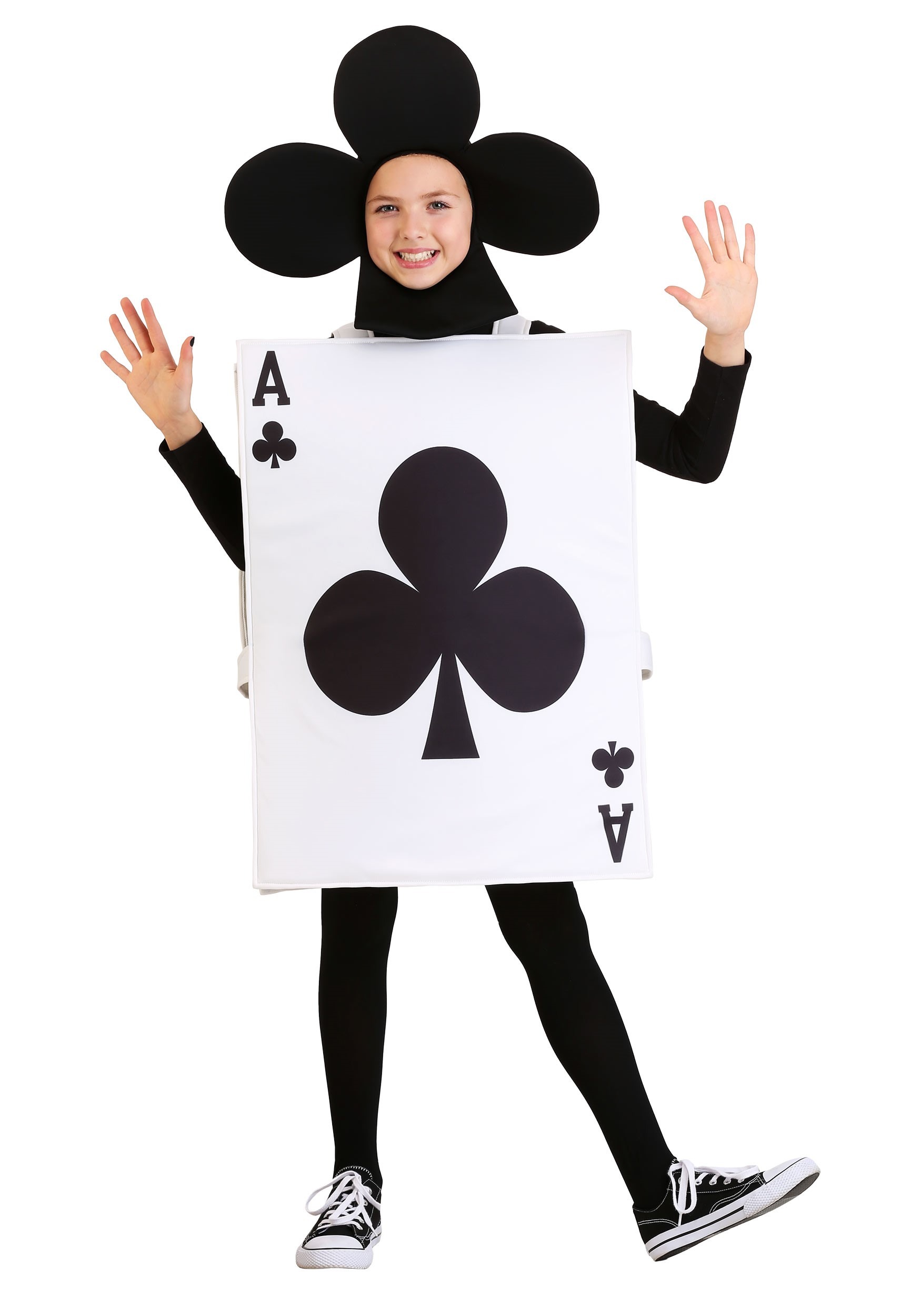 Kids Ace Of Clubs Costume