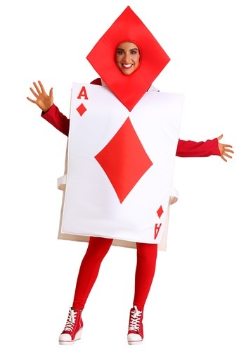 Click Here to buy Ace of Diamonds Adult Costume from HalloweenCostumes, CDN Funds & Shipping