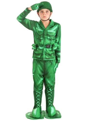 Click Here to buy Plastic Army Man Kids Costume from HalloweenCostumes, CDN Funds & Shipping