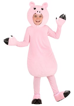 Kid's Pink Pig Costume