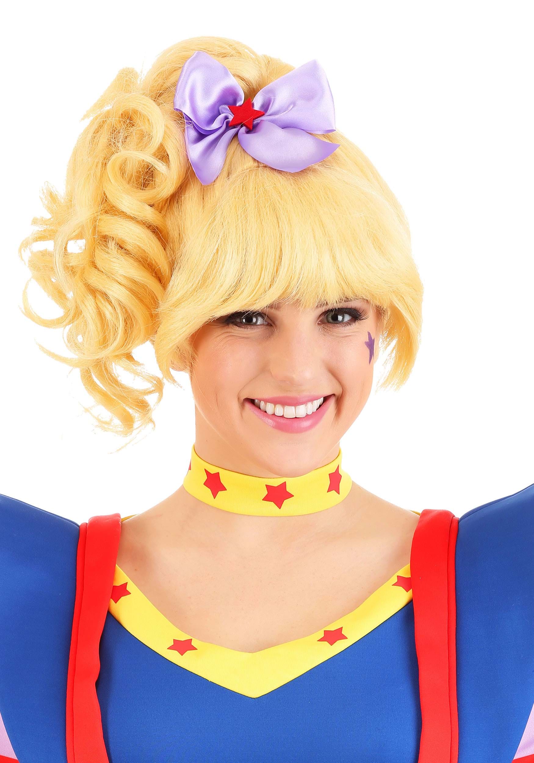 Women's Rainbow Brite Costume Wig | Rainbow Brite Accessories
